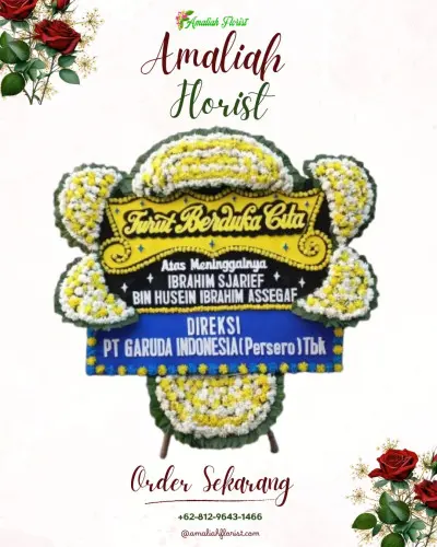 Papan Bunga Duka di Gisikdrono